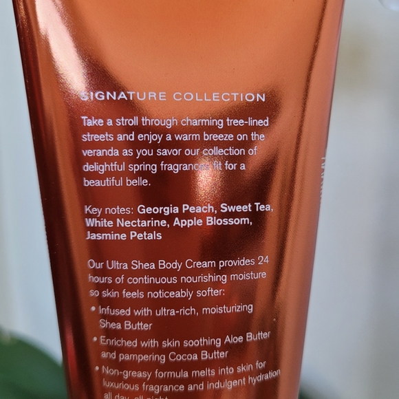 Georgia Peach & Sweet Tea Body Lotion Bath & Body Works NWT - Picture 5 of 5